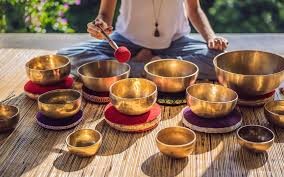 Singing bowls for Spirituality retreat